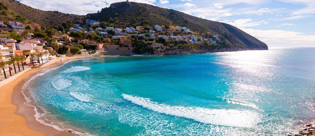 Casa Con Encanto En El Portet De Moraira Villa Bagian luar foto